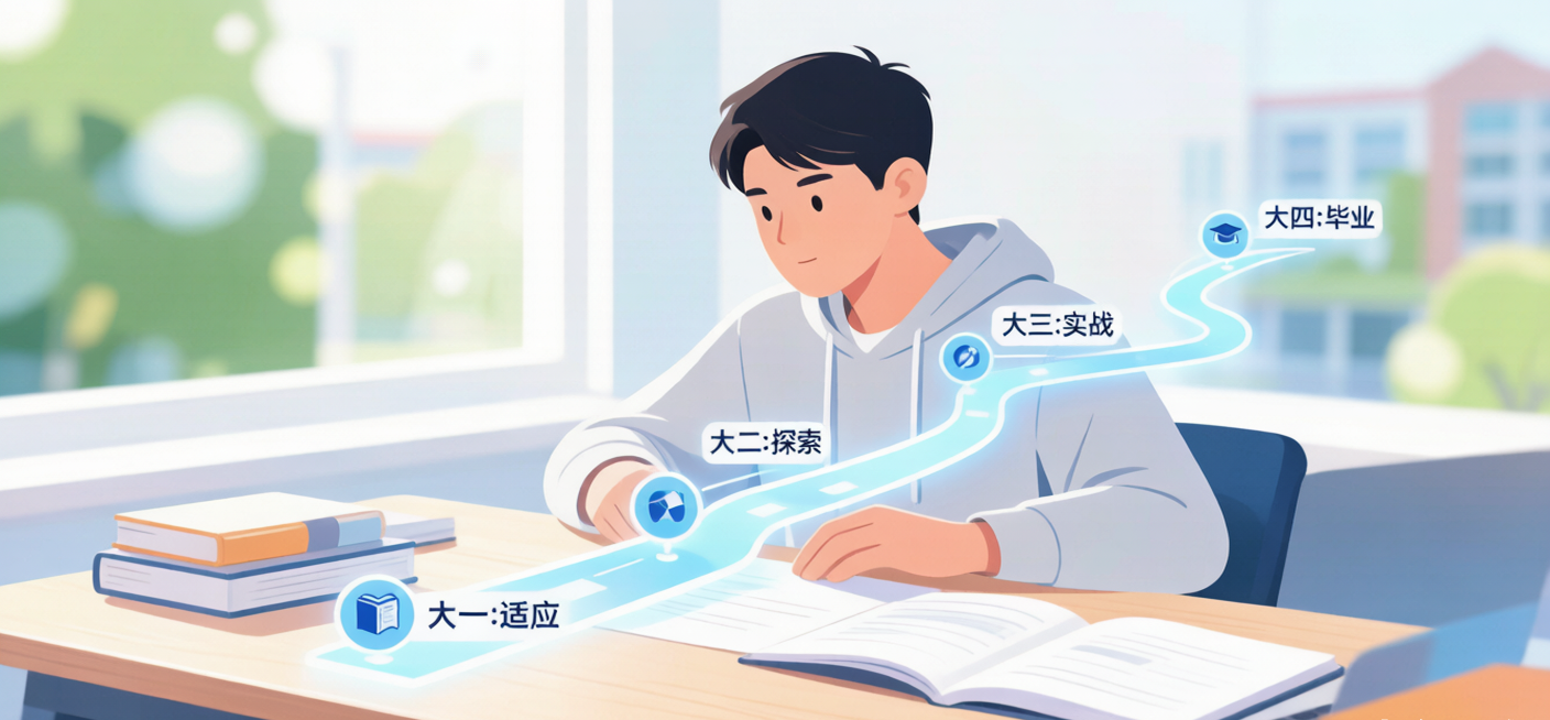 大学四年这样规划，每一年都在为未来铺路