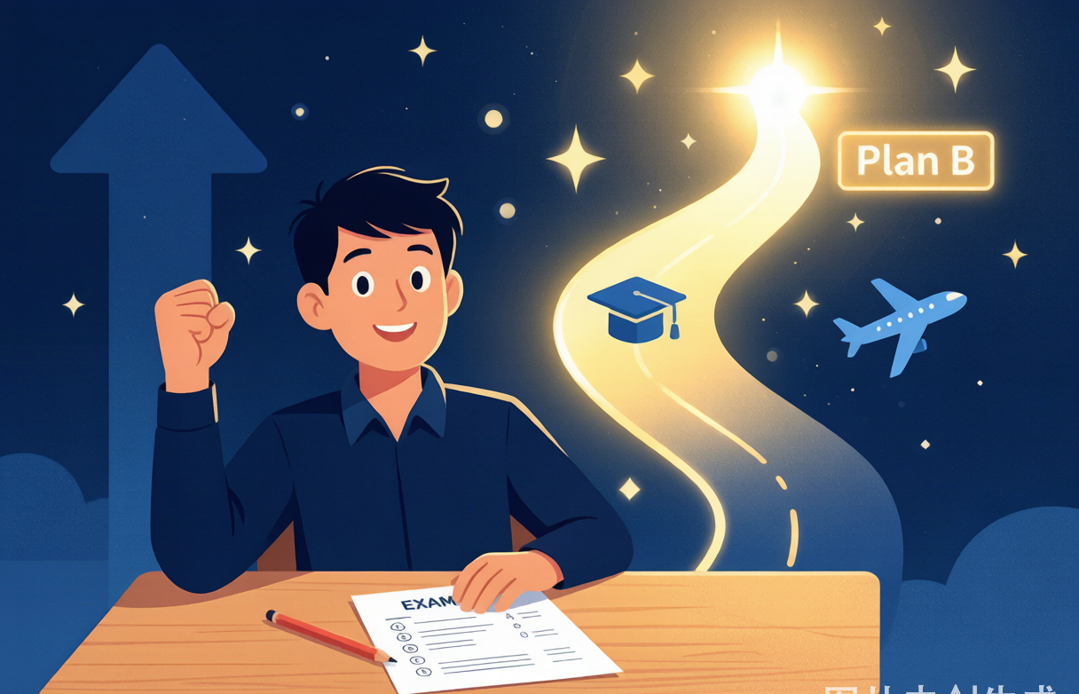 高考后留学Plan B:成绩不理想如何逆袭
