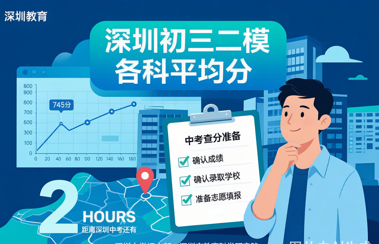 深圳中考出分准备