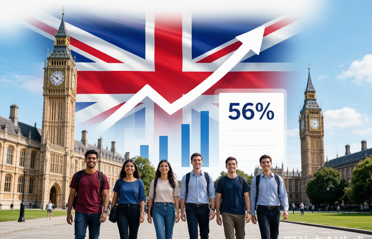 2026留学英国断层领跑——56.8%中国留学生首选背后的逻辑