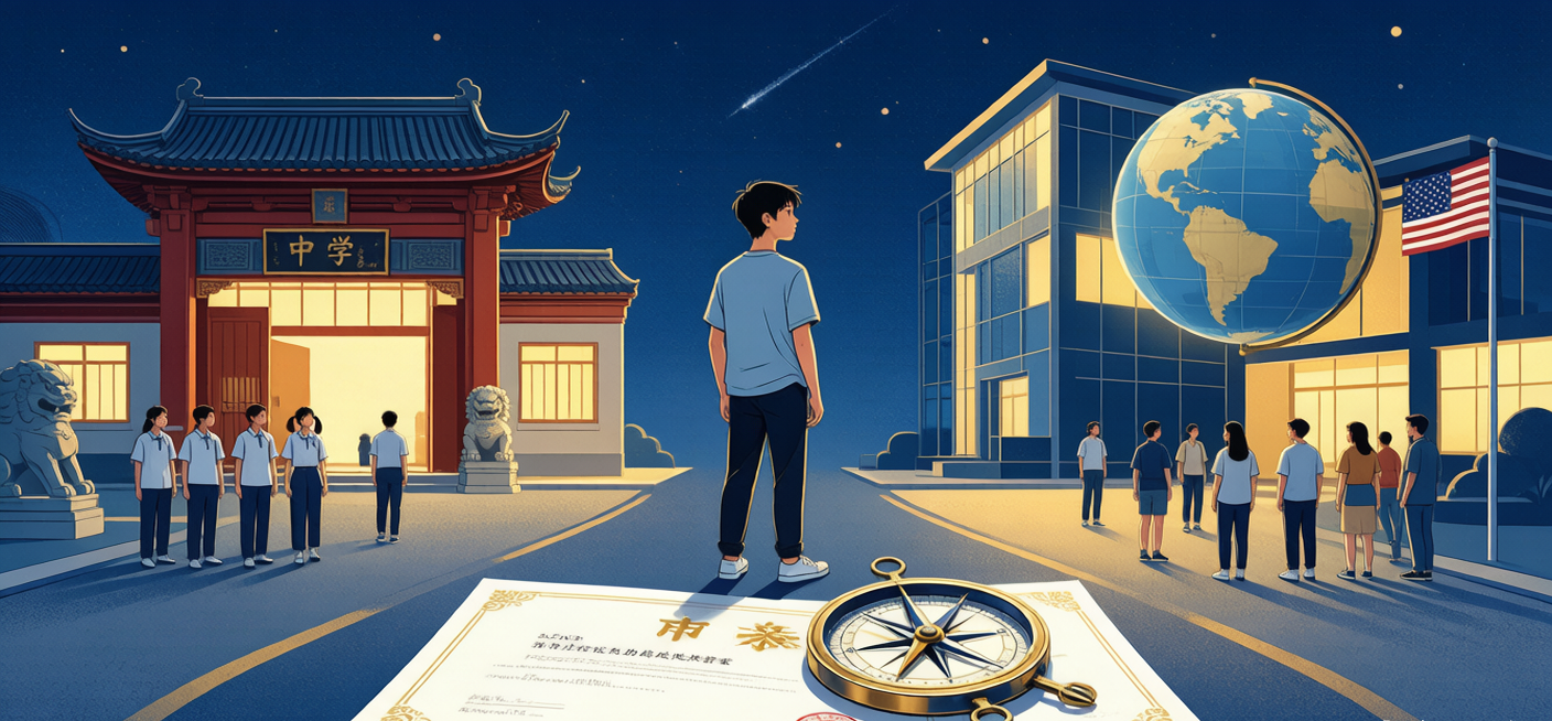 中考出分后纠结体制内外,最该看的不是分数线